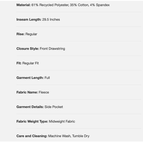 Men's Textured Fleece Joggers - All in Motion Dark Green XXL - Picture 4 of 6